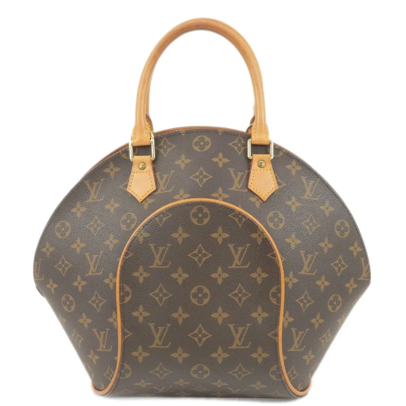 Louis Vuitton bags with a front - zip pocket for small items like keysLouis Vuitton Monogram Ellipse MM Hand Bag M51126