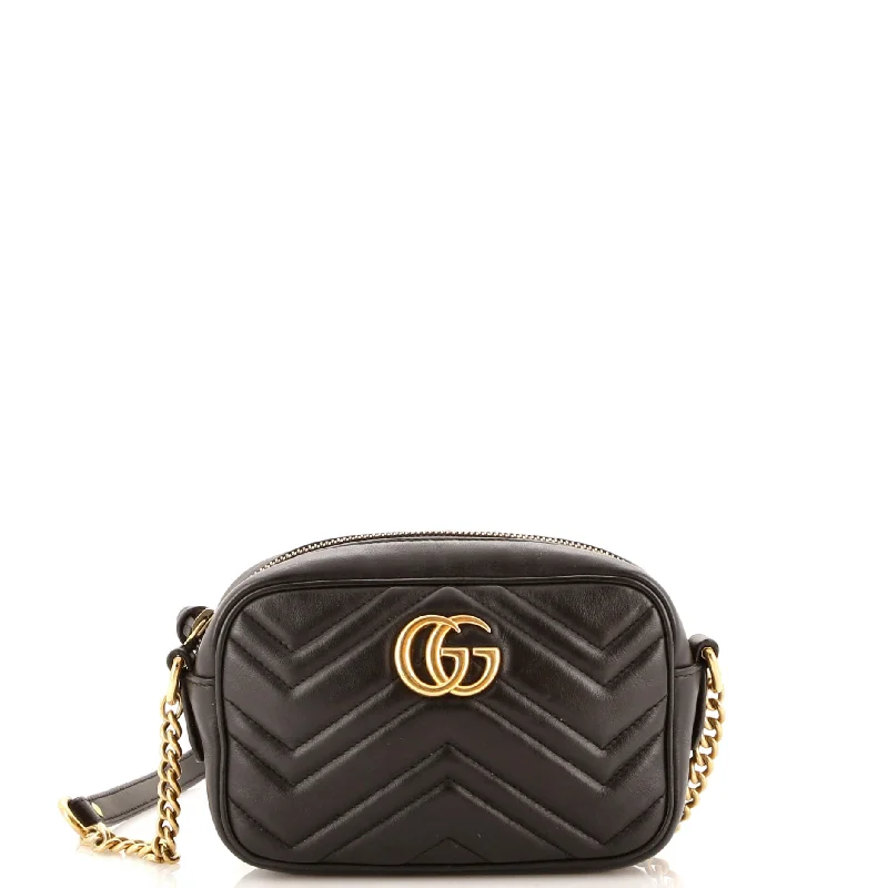 GG Marmont Shoulder Bag Matelasse Leather Mini