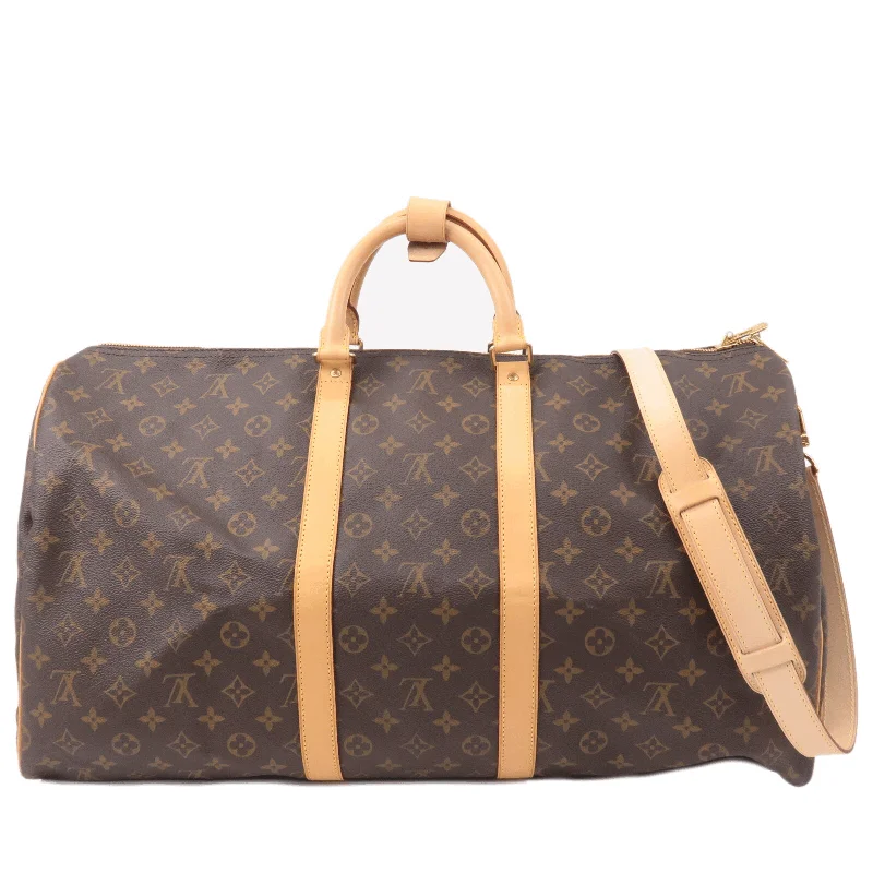 Louis Vuitton Capucines bags with smooth calfskin leather for luxuryLouis Vuitton Keep All Bandouliere 55 Boston Bag M41414