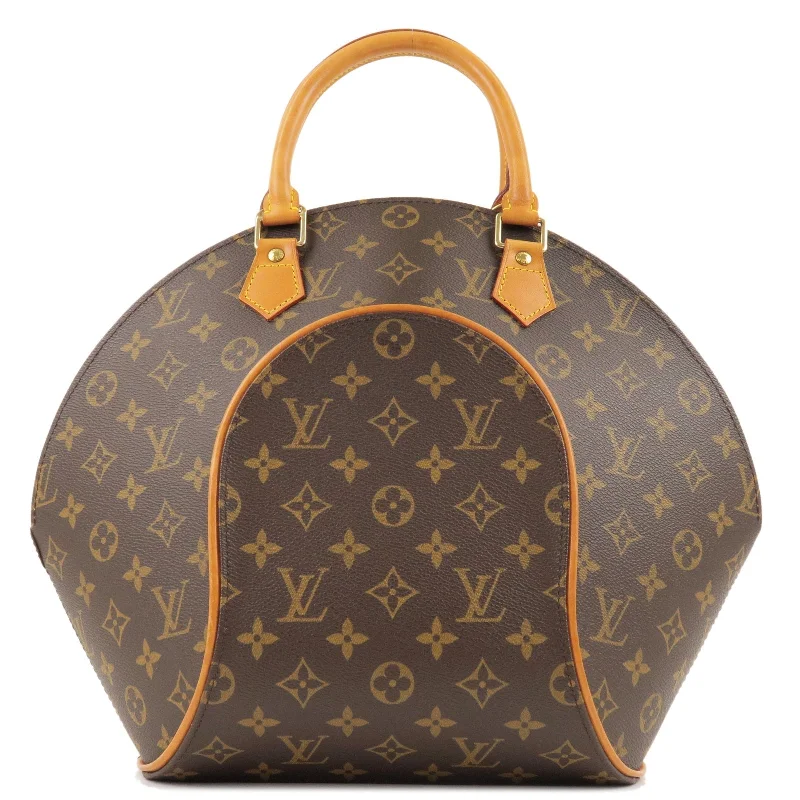 Louis Vuitton tote bags with a water - resistant coating for outdoor useLouis Vuitton Monogram Ellipse MM Hand Bag M51126