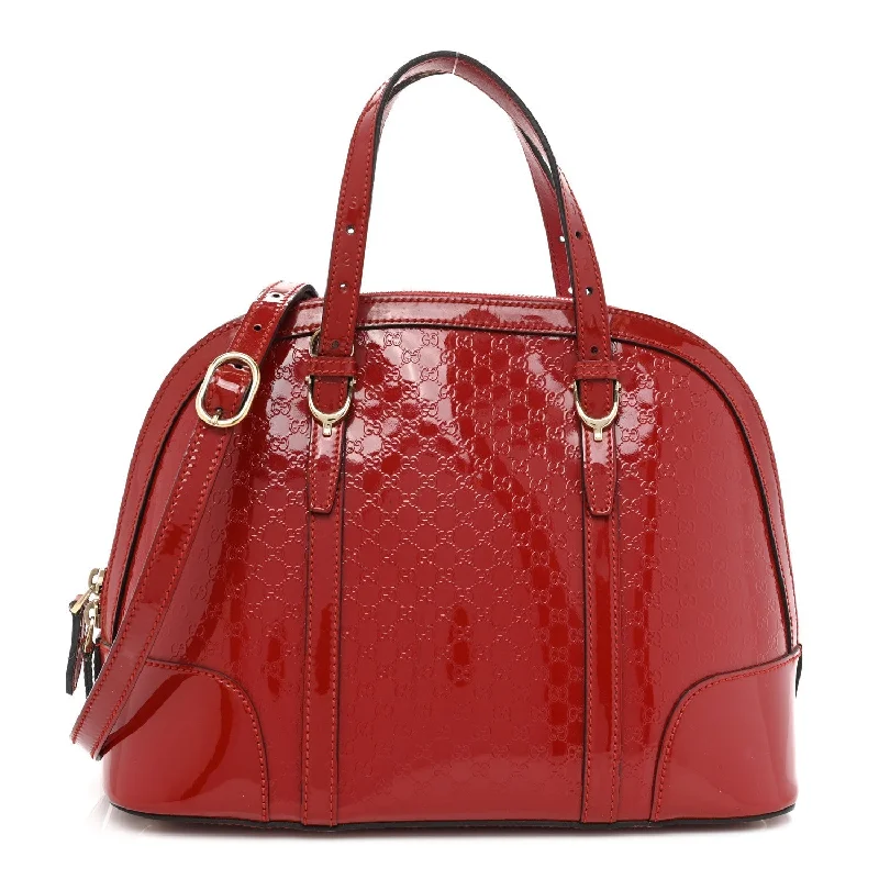 Women Gucci bags with a zip - around closure for securityGUCCI MICRO GUCCISSIMA NICE SATCHEL BAG