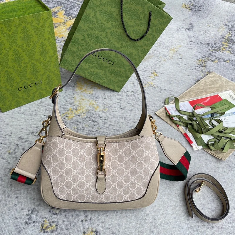 Women Gucci Sylvie bags with a monogram - embossed leatherBC - GUCCI BAG - 1849