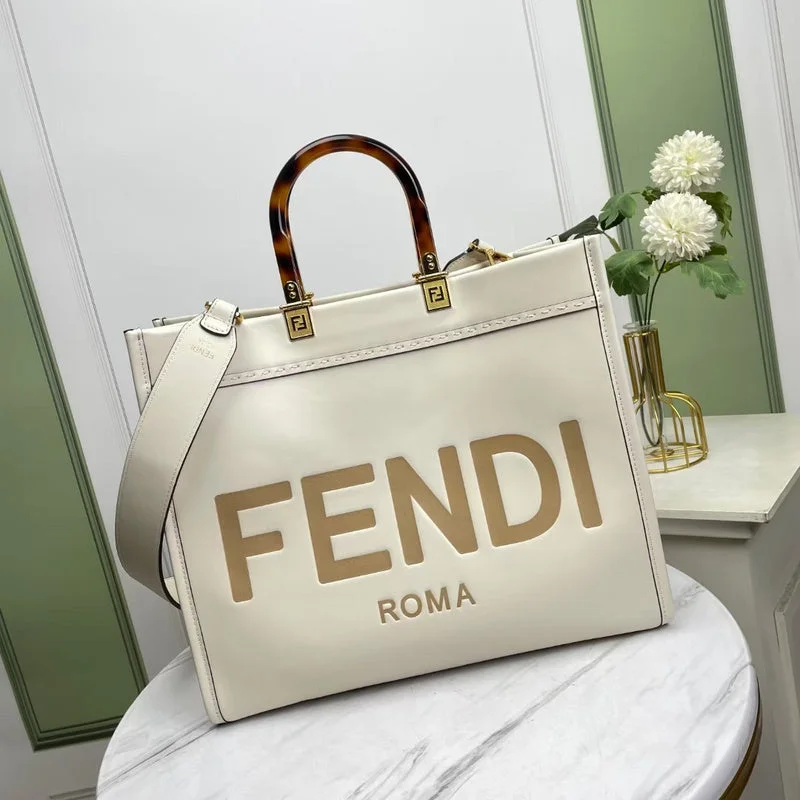 Fendi handbags with a perforated leather detail for a breathable and unique designWF - Fendi Bags - 340