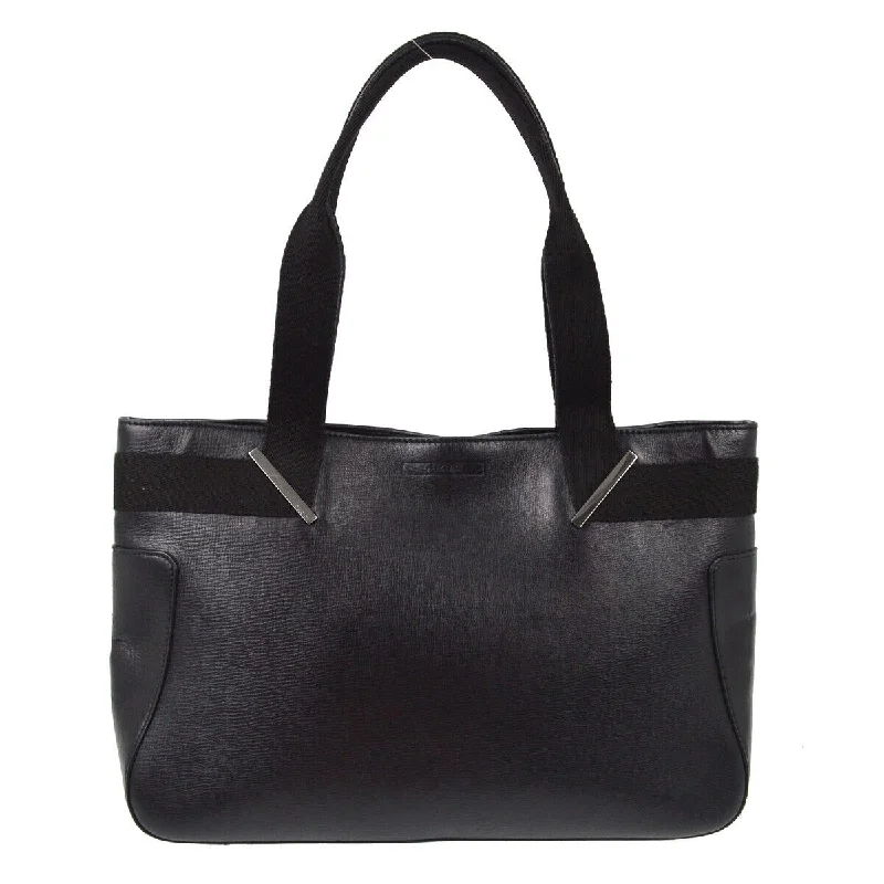 Women Gucci bags with a magnetic snap closure for easy accessGucci Black Tote Handbag