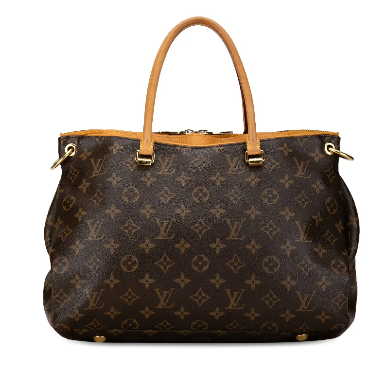 Brown Louis Vuitton Monogram Pallas MM Satchel