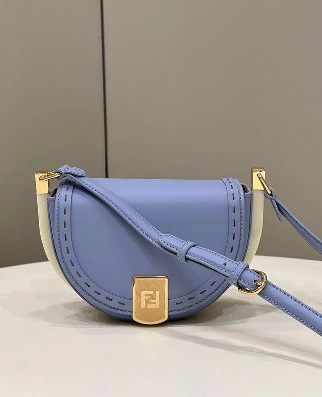 Fendi tote bags with a self - cleaning interior lining for easy maintenanceWF - Fendi Bags - 1027