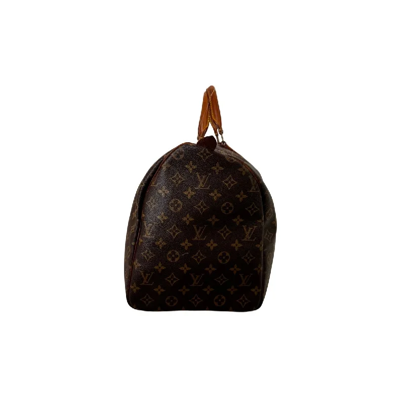 Louis Vuitton tote bags with a printed LV logo on the front for brand visibilityLouis Vuitton Keepall 50 Monogram Canvas