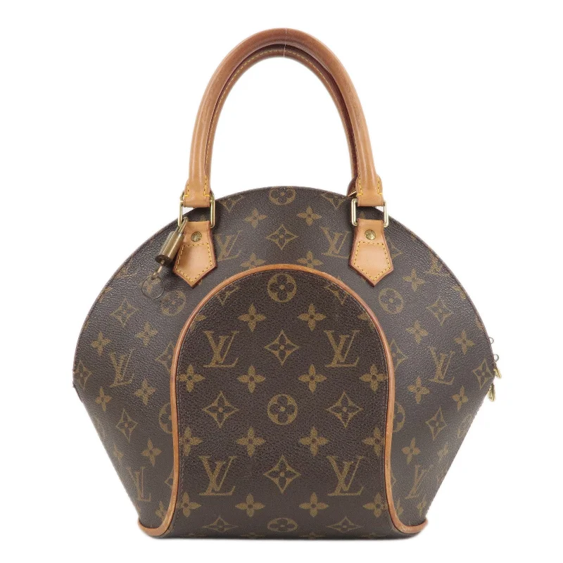 Louis Vuitton backpacks with a padded laptop compartment for travelLouis Vuitton Monogram Ellipse PM Hand Bag Brown M51127