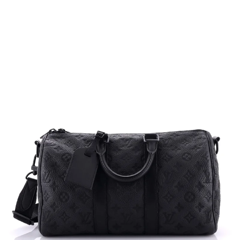 Keepall Bandouliere Bag Monogram Taurillon Leather 35