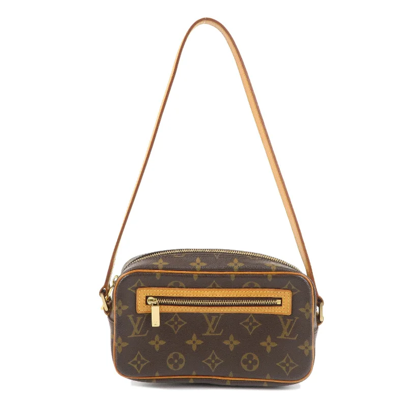 Louis Vuitton Alma bags with a detachable shoulder strap for versatilityLouis Vuitton Monogram Pochette Cite Shoulder Bag M51183