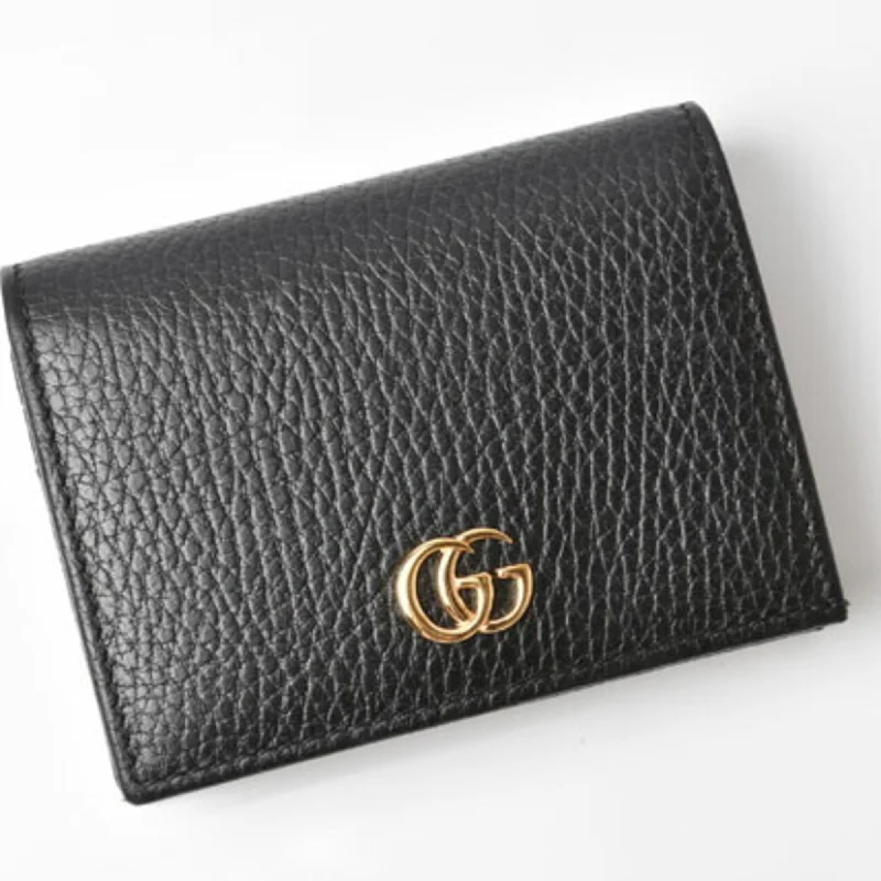 Women Gucci Sylvie bags featuring the signature web stripeGUCCI Wallet  Folding 456126 PETITE MARMONT Petit Marmont Black