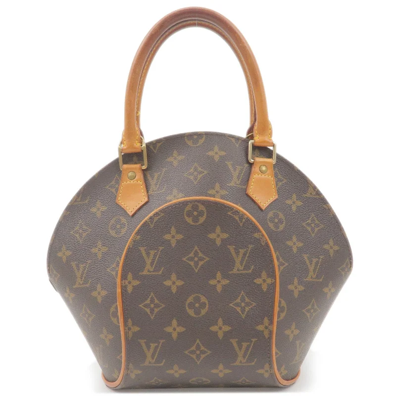 Louis Vuitton bags with a magnetic snap closure for easy accessLouis Vuitton Monogram Ellipse PM Medium Hand Bag M51127