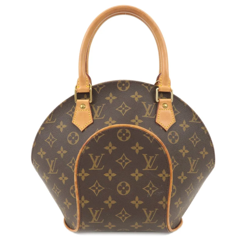 Louis Vuitton tote bags with a spacious interior and multiple pocketsLouis Vuitton Monogram Ellipse PM Hand Bag Brown M51127