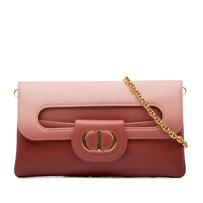 Pink Dior Medium DiorDouble Bag