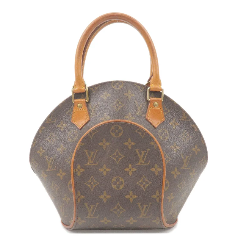 Louis Vuitton tote bags with a double - handle and shoulder - strap optionLouis Vuitton Monogram Ellipse PM Hand Bag Brown M51127