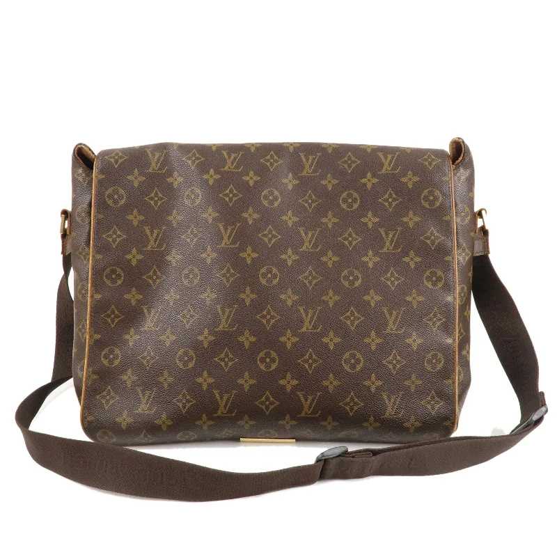 Louis Vuitton bags with a detachable mirror inside for on - the - go touch - upsLouis Vuitton Monogram Abbesses Messenger Bag Shoulder Bag M45257