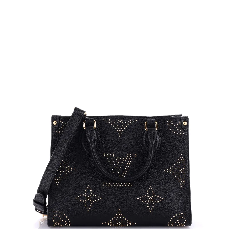 OnTheGo Tote Studded Monogram Giant Leather PM