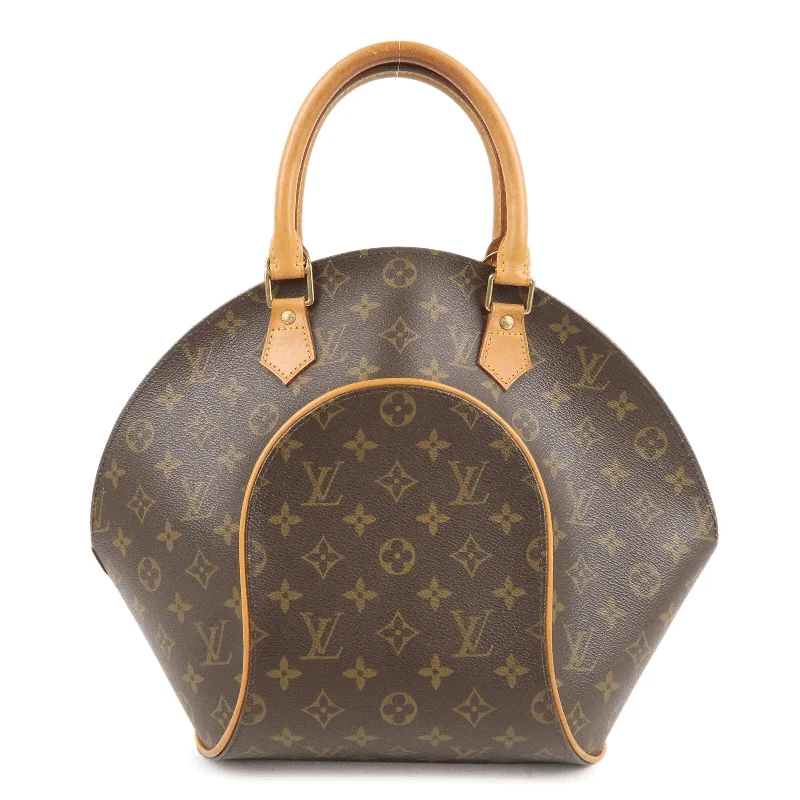 Louis Vuitton backpacks with a multi - pocket organization for functionalityLouis Vuitton Monogram Ellipse MM Hand Bag Brown M51126