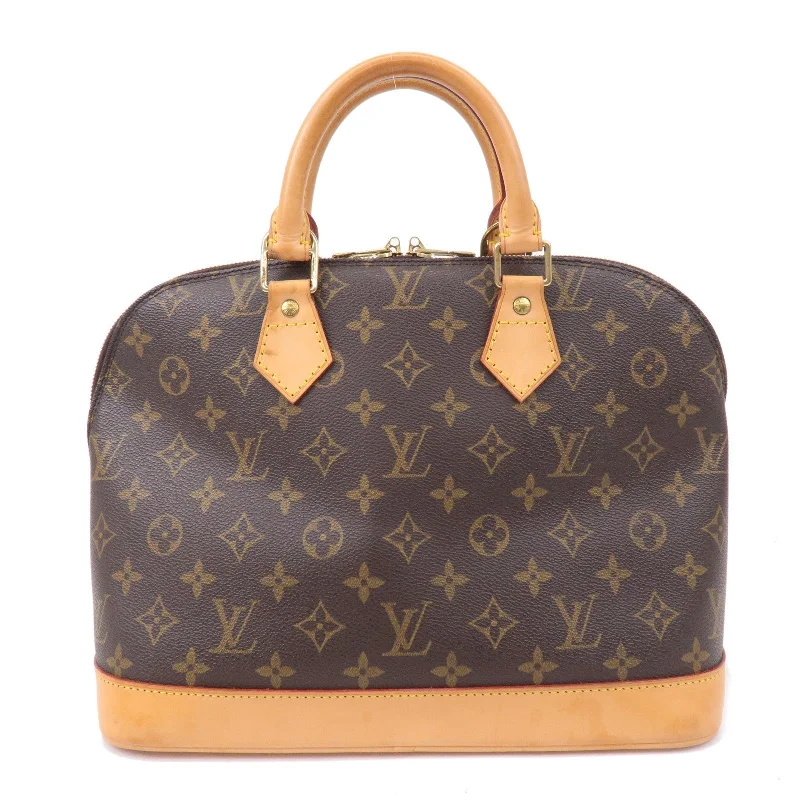 Ladies Louis Vuitton Capucines bags with a detachable shoulder strapLouis Vuitton Monogram Alma Hand Bag Brown M51130