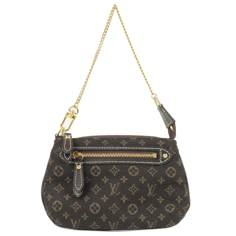 Louis Vuitton crossbody bags with a woven leather strap for textureLouis Vuitton Idylle Mini Pochette Accessory Pouch Fuzan M62997