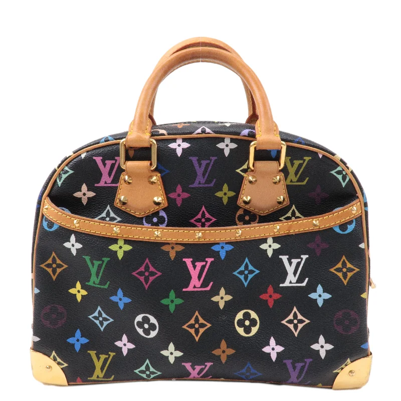 Louis Vuitton Twist bags with a snakeskin - effect panel for a bold lookLouis Vuitton Monogram Multi Color Trouville Hand Bag M92662