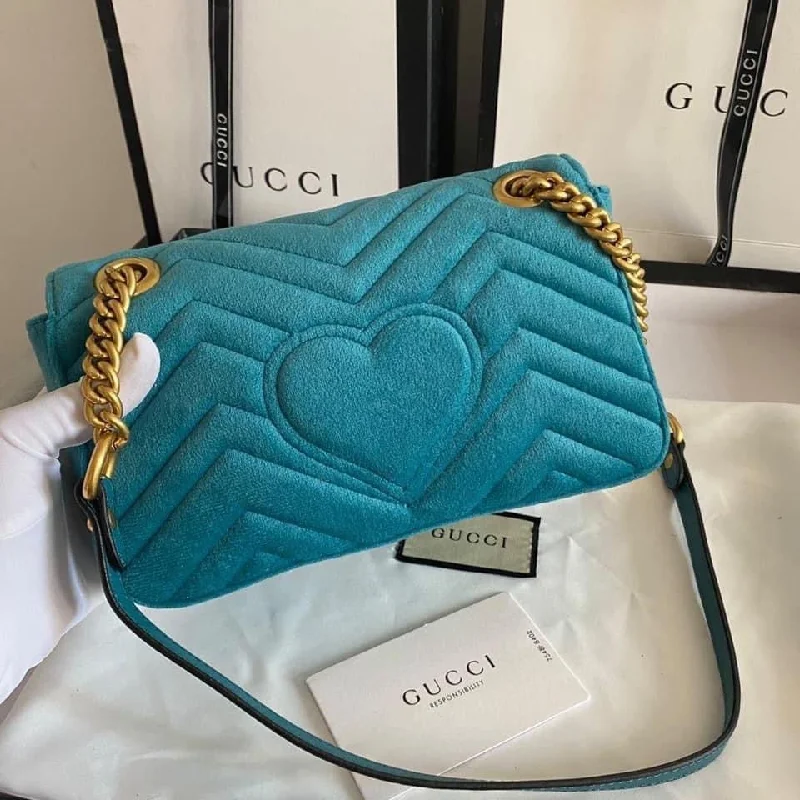 Gucci backpacks for women with a padded laptop compartmentGucci Marmont Small Shoulder Bag