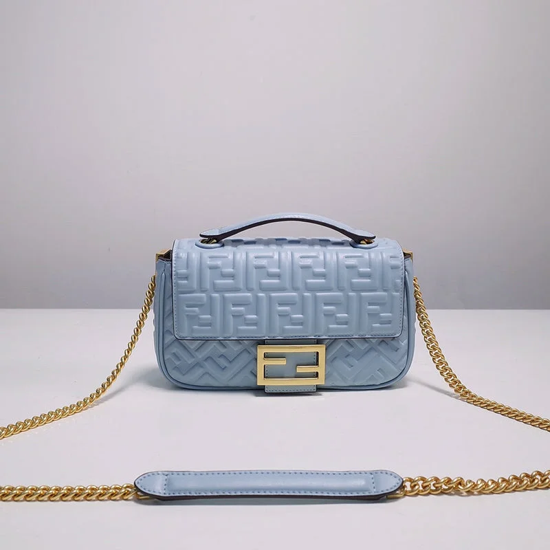 Fendi crossbody bags with a detachable wallet on chain for a hands - free wallet optionWF - Fendi Bags - 337