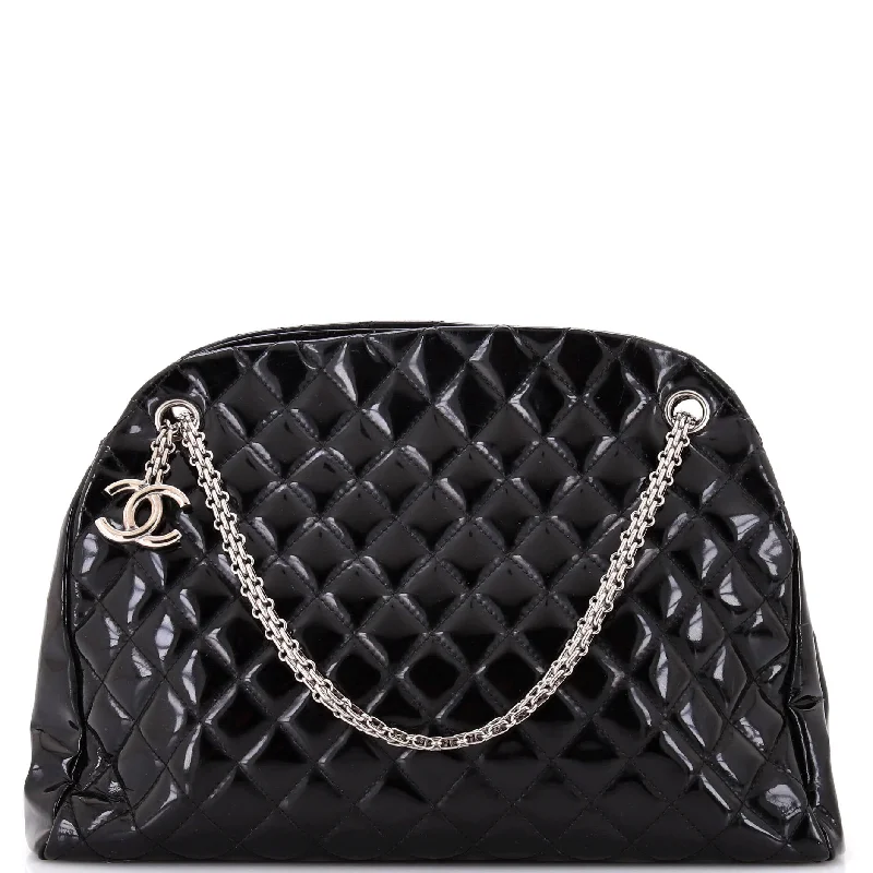 Just Mademoiselle Bag Quilted Patent Large