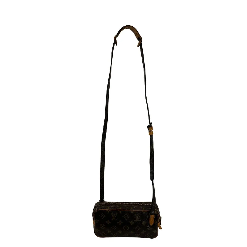 Louis Vuitton tote bags with a water - resistant coating for outdoor useLouis Vuitton Marly Monogram Canvas