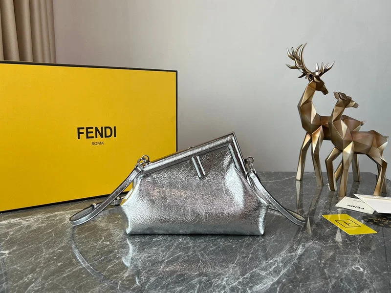 Fendi Baguette bags with a detachable charm featuring the brand's mascotWF - Fendi Bags - 412