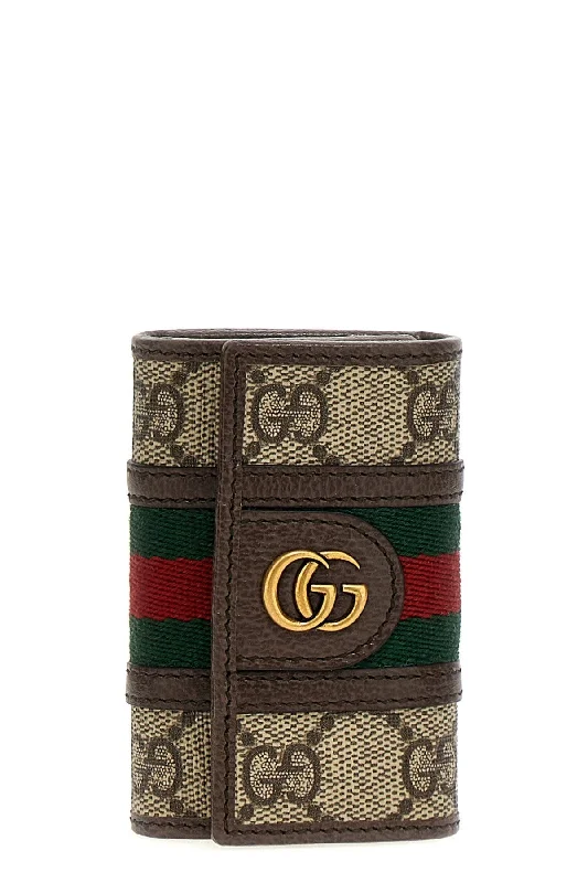 Ladies Gucci shoulder bags with a magnetic - closure flapGucci Men 'Ophidia Gg' Keyring