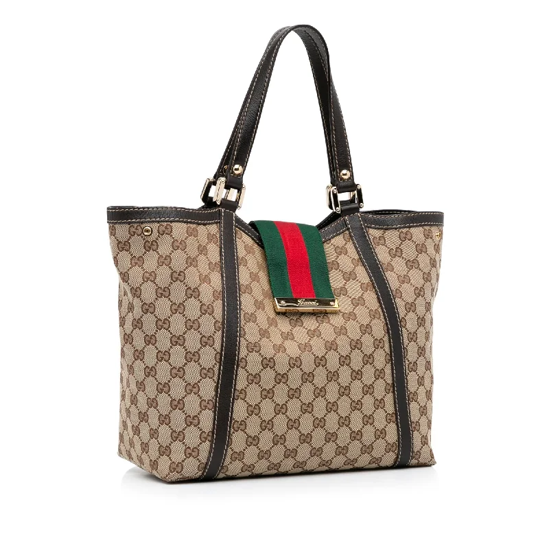 Gucci Dionysus bags for women with tiger - head claspsGucci GG Canvas New Ladies Web Tote (SHG-rjYda9)