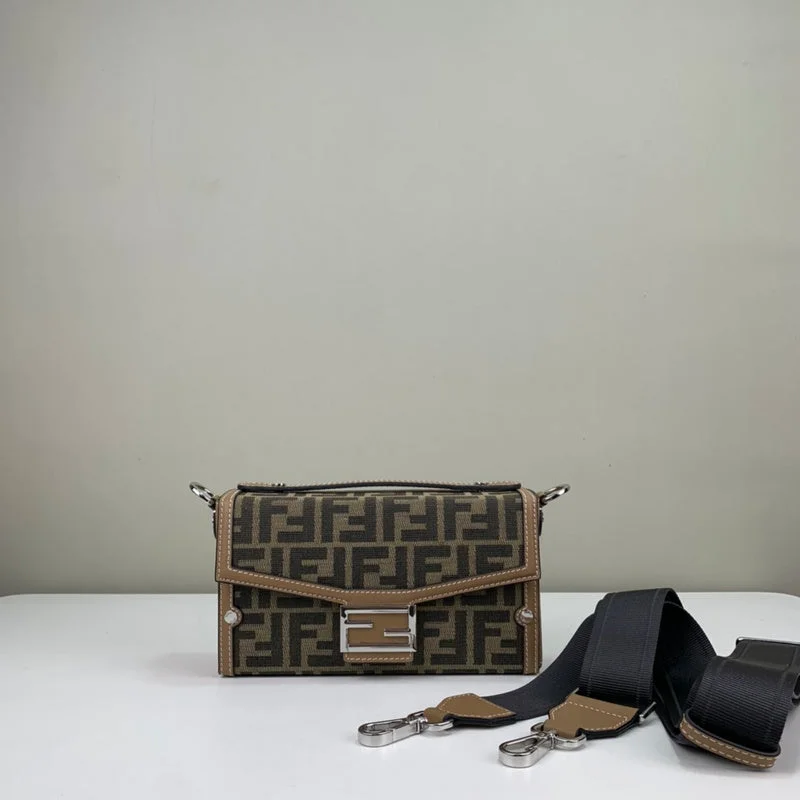 Fendi Baguette bags with a detachable shoulder strap for hands - free convenienceWF - Fendi Bags - 125