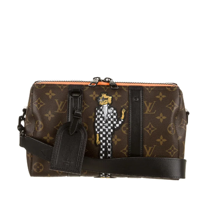 Brown Louis Vuitton Monogram Zoom With Friends City Keepall Crossbody Bag