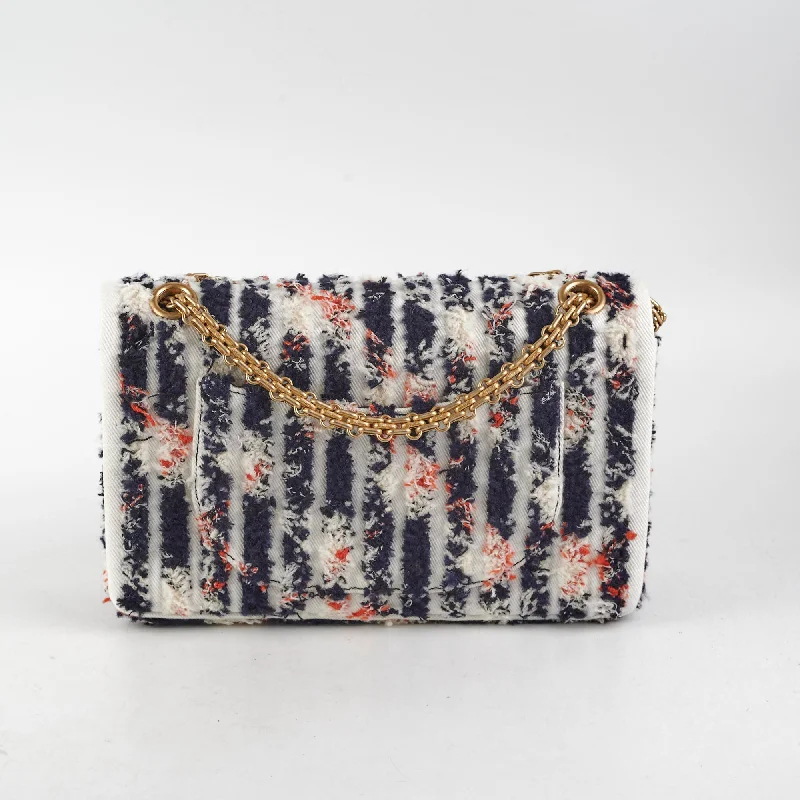 Chanel Vintage Inspired Handbag for Retro LoversChanel Fabric Reissue Navy - Series 29