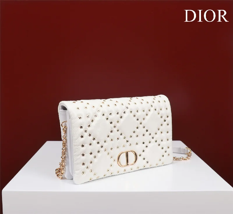 Christian Dior Saddle bags with a patent leather finish for a shiny lookChristian Dior - Luxury Bags  291