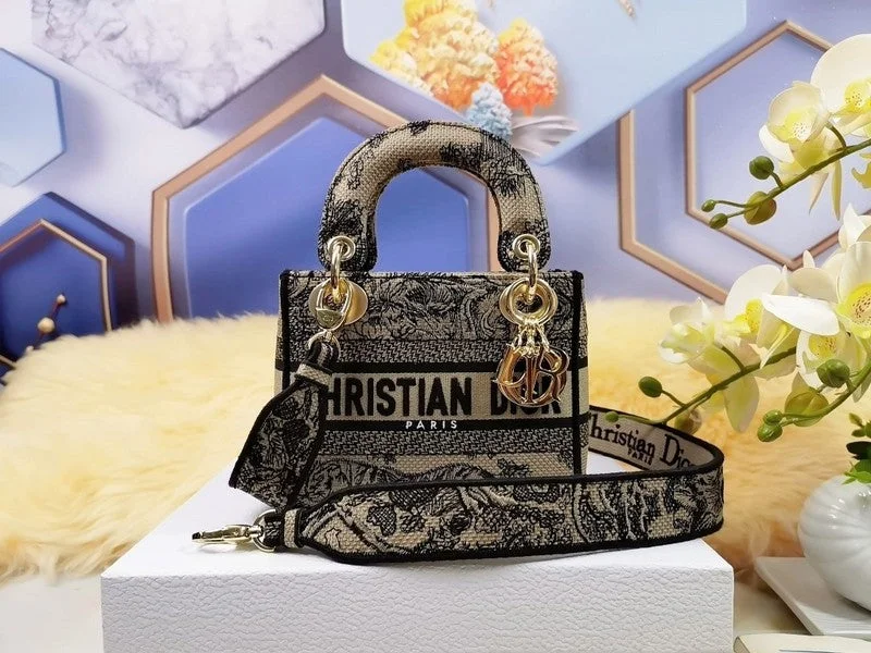 Christian Dior bags with a zip - top closure and multiple compartmentsWF - Dior Bags - 014