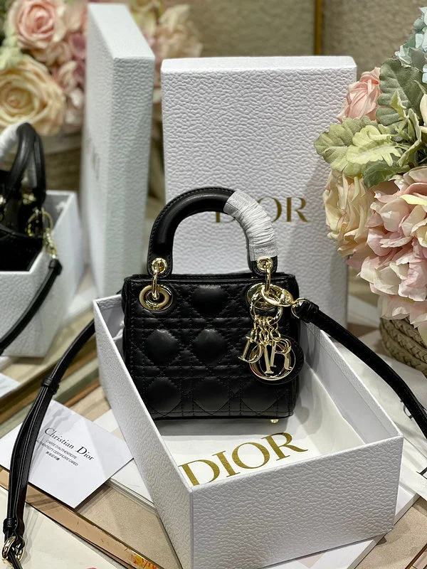 Christian Dior handbags with a snap - button closure and a decorative buckleWF - Dior Bags - 022