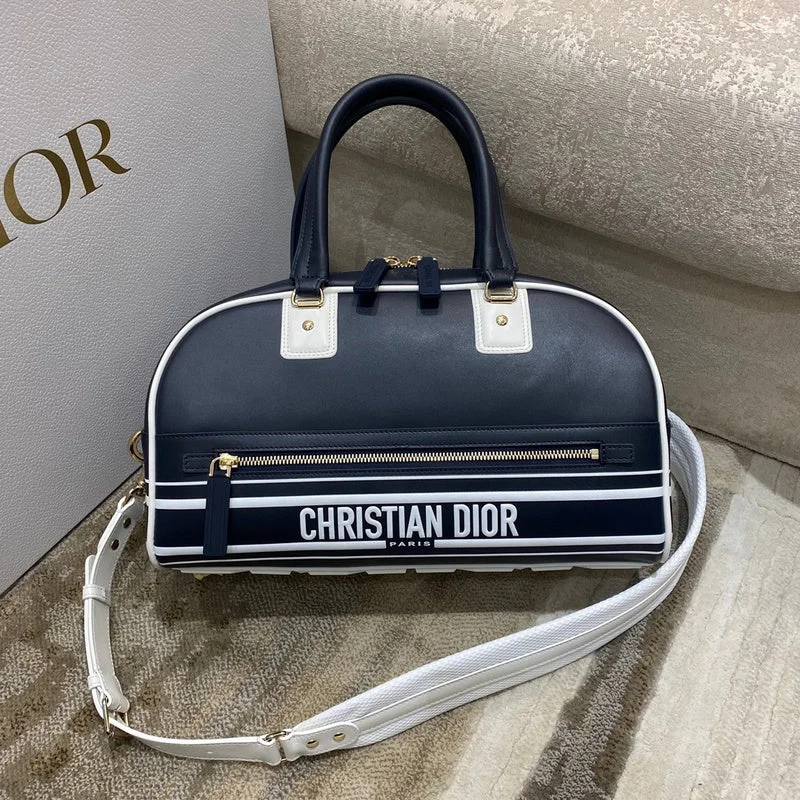 Christian Dior handbags with a back - pocket for quick storageWF - Dior Bags - 014